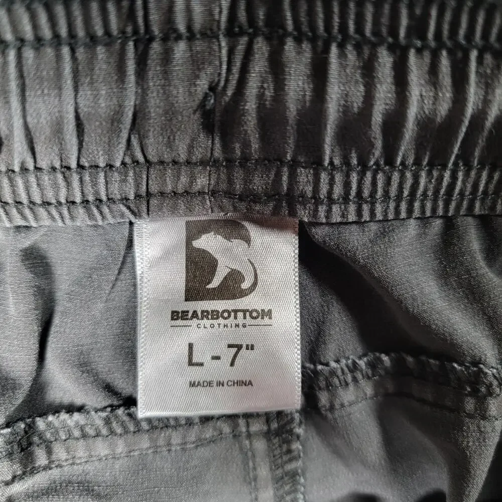 Bearbottom Mens L Pullon Chino Casual Shorts 7